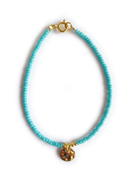 BEDOUIN Coin Bracelet (Turquoise)