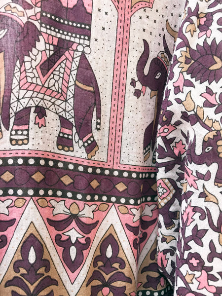 Chowchilla Vintage Indian GYPSET Blouse • "Lucky" • LAST ONE (Size XS)