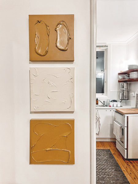 "PB on Toast" by Lou Friedland (30x30cm) • PICK UP ONLY