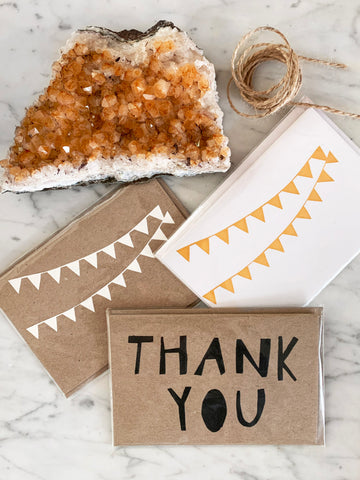 Me + Amber Greeting Card • THANK YOU