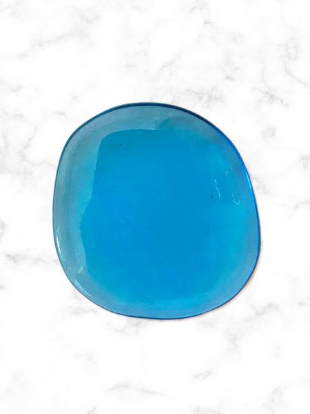 Palm Stone Crystal (Blue Obsidian)