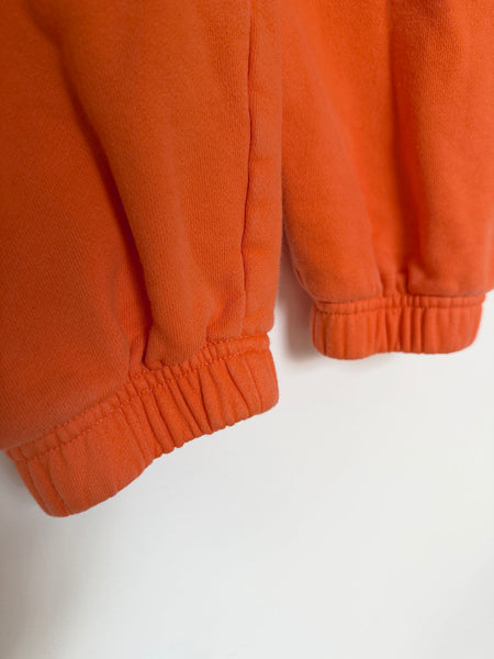 Pre-Loved WHITE FOX Orange Track Pants • Size XS