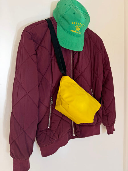 Chubby Burgundy Puffer Jacket • Size 6