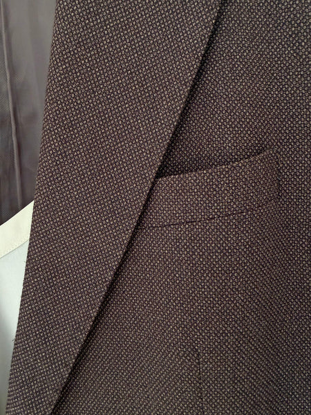 Pre-Loved Men's Slim Fit Taupe Blazer • (Size 12)