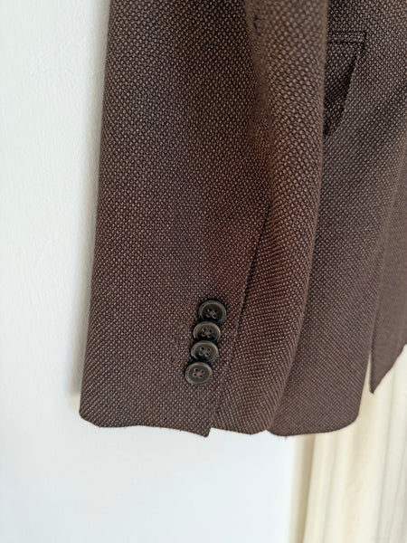 Pre-Loved Men's Slim Fit Taupe Blazer • (Size 12)