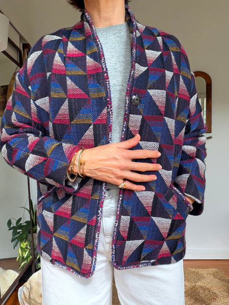 IRO PARIS Cotton Coat • Size 38 (AU 10)