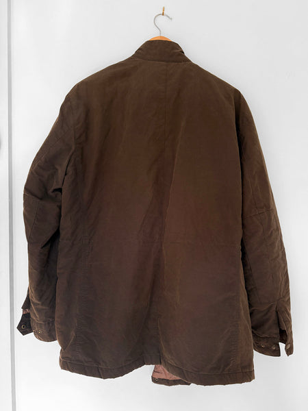 BUFFALO Men's Waxed Cotton Jacket • (Size 110) Fits 10-14