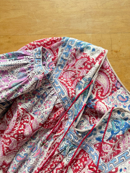 Pre-Loved Vintage Indian Cotton Dress • Size 10