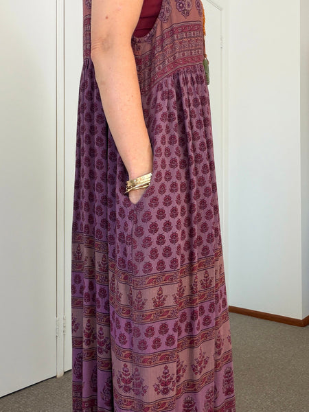 Pre-Loved Indian Rayon Sundress • Size XL
