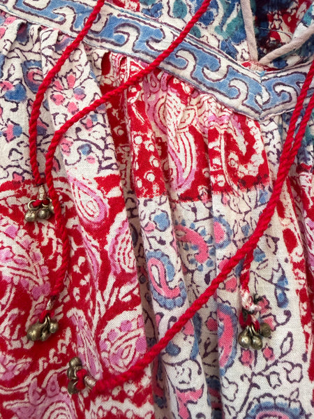 Pre-Loved Vintage Indian Cotton Dress • Size 10