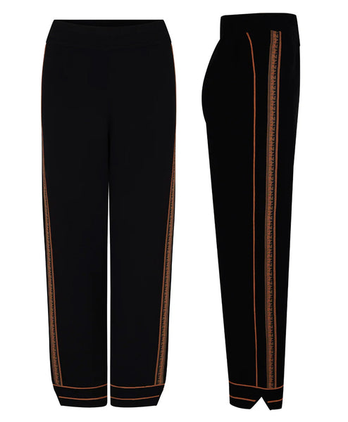 NAGNATA Symbol Track Pants (Size S) Black • LIKE NEW