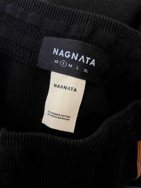 NAGNATA Symbol Track Pants (Size S) Black • LIKE NEW