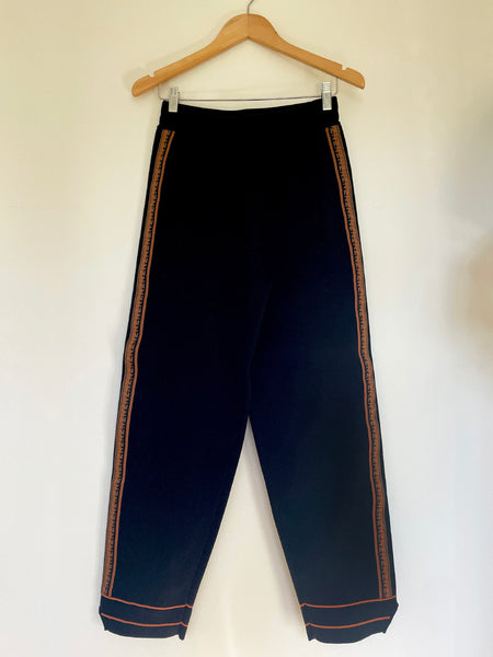 NAGNATA Symbol Track Pants (Size S) Black • LIKE NEW