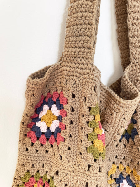 She Made Me "Alari" Handmade Crocheted Tote
