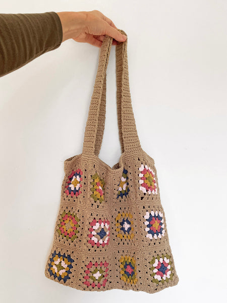 She Made Me "Alari" Handmade Crocheted Tote