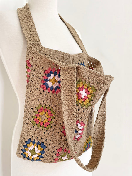 She Made Me "Alari" Handmade Crocheted Tote