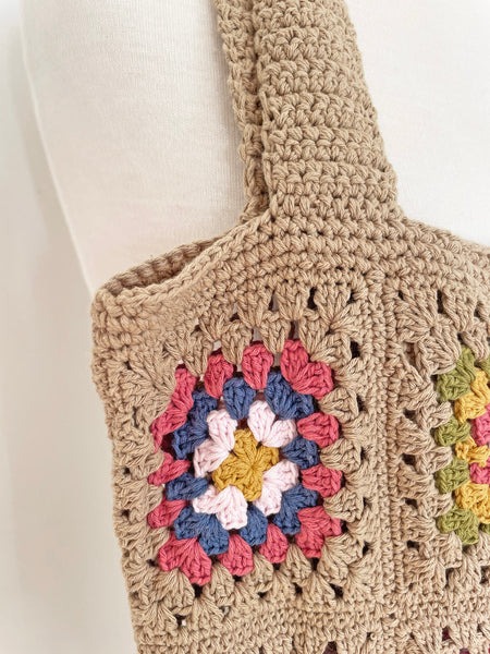 She Made Me "Alari" Handmade Crocheted Tote