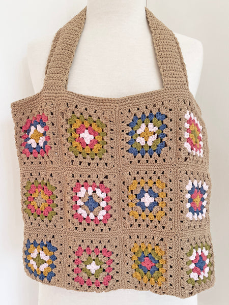 She Made Me "Alari" Handmade Crocheted Tote