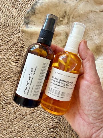 THE BEAUTY SET 7 • 100ml Body Oil + 100ml Facial Oil • (SAVE 15%) NEW