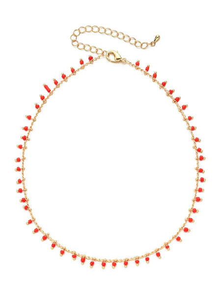 MALAKAI Choker (Red) • NEW