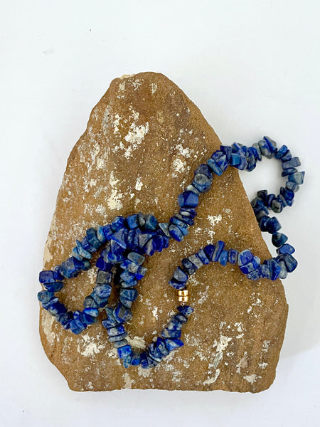The Surfer Boy Necklace (Lapis Lazuli)