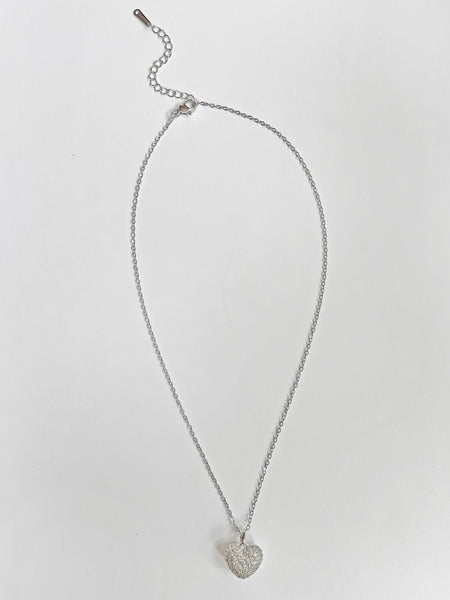 The ALWAYS Pendant Necklace (White Gold) • NEW