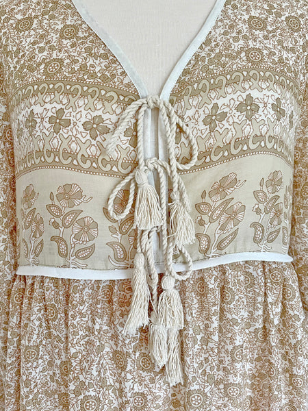Chowchilla Vintage Indian GYPSET Dress • "Ashanti" • BACK IN STOCK