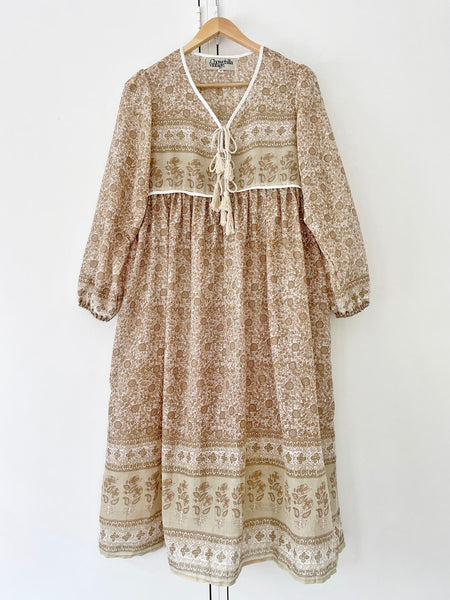 Chowchilla Vintage Indian GYPSET Dress • "Ashanti" • BACK IN STOCK