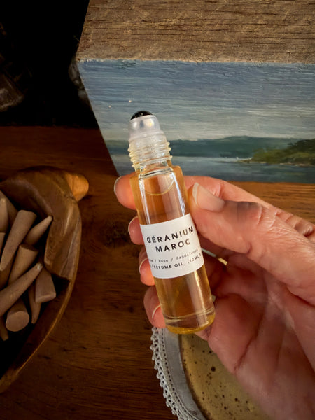 GÉRANIUM MAROC Natural Perfume Oil (10ml)
