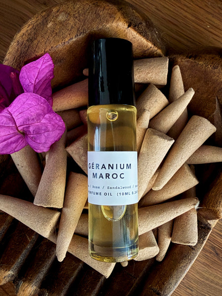 GÉRANIUM MAROC Natural Perfume Oil (10ml)