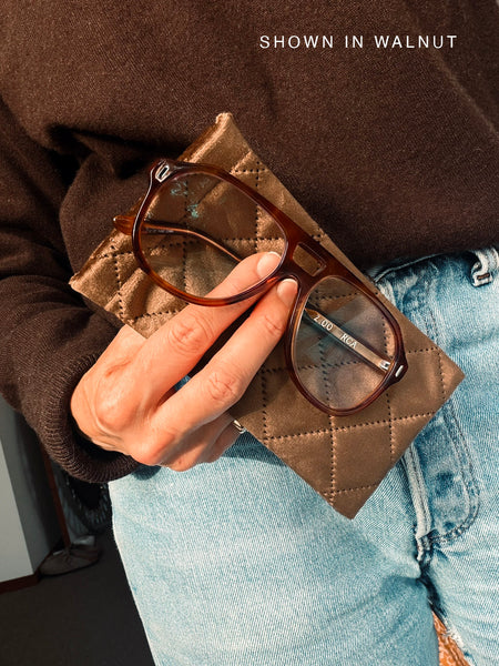Quilted Glasses Case • (Acai) NEW