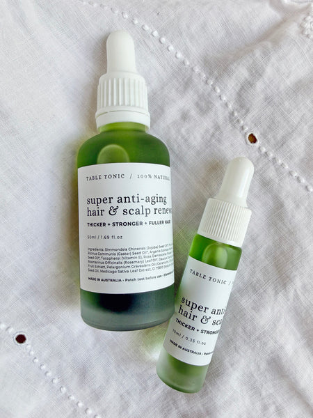 Super Anti-Aging HAIR & SCALP RENEWAL OIL • (10ml/50ml) • NEW