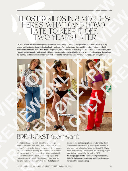 I Lost 9kg in Just 8 Months (and Kept it Off!) E-Book • NEW