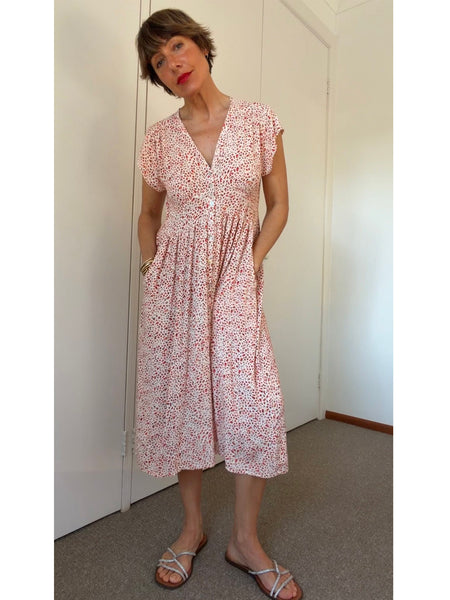 Pre-Loved LABEL OF LOVE Rayon Floral Sundress • Size XL