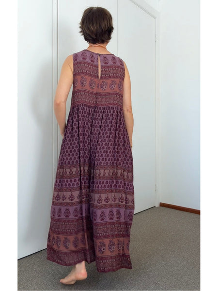 Pre-Loved Indian Rayon Sundress • Size XL
