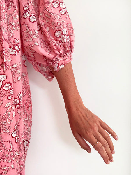 Chowchilla Vintage Arkie Dress "Blush"