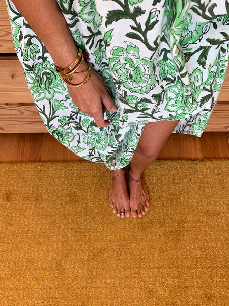 Chowchilla Vintage Arkie Dress "Ivy Green"