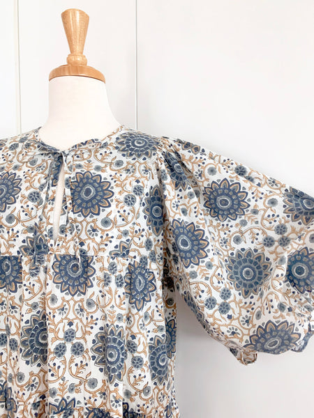 Chowchilla Vintage Arkie MINI Dress "Mandala Flower"