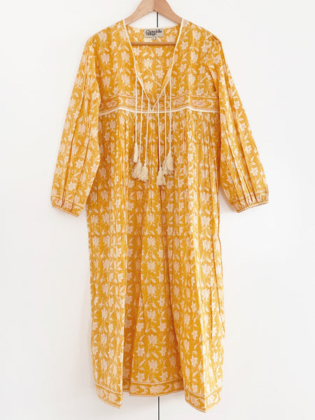 Chowchilla Vintage Indian Gypset Dress "Margot" • LAST ONE (Size XS)