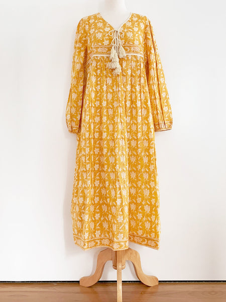 Chowchilla Vintage Indian Gypset Dress "Margot" • LAST ONE (Size XS)