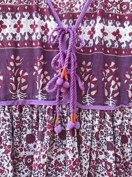 Chowchilla Vintage Indian Gypset Blouse "Bekah" • LAST ONE (Size XS)