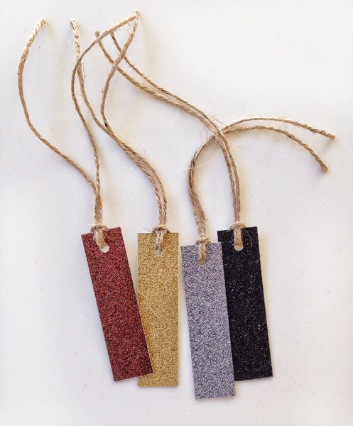 ASSORTED Glitter Bomb Gift Tags (Set of 4)