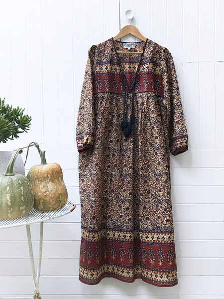 Chowchilla Vintage Indian Gypset Dress "Manaya" • LAST ONE (Size XS)