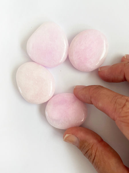 Palm Stone Crystal (Pink Aragonite) • LAST ONE