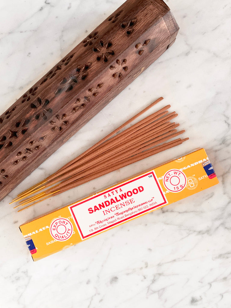 Satya Incense Sticks SANDALWOOD • 15g