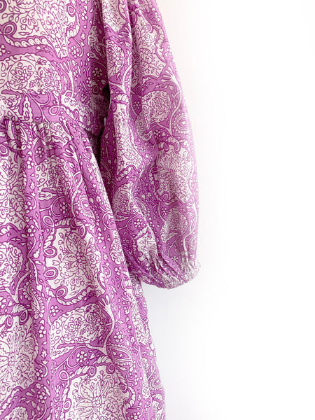 Chowchilla Vintage Indian Empire Dress "Lilah"