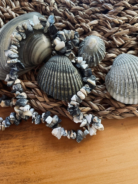 The Surfer Boy Necklace (Dendritic Agate)