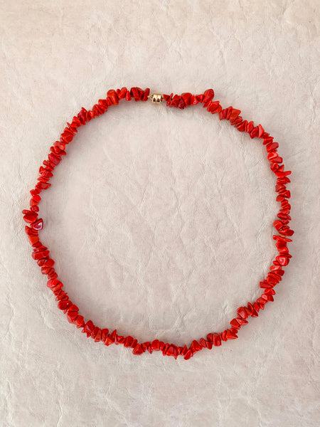 The Surfer Boy Necklace (Coral)