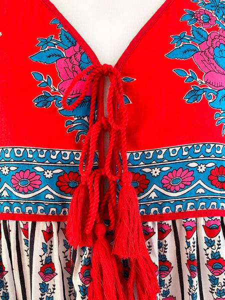 Chowchilla Vintage Indian GYPSET Dress • "Manon" • BACK IN STOCK