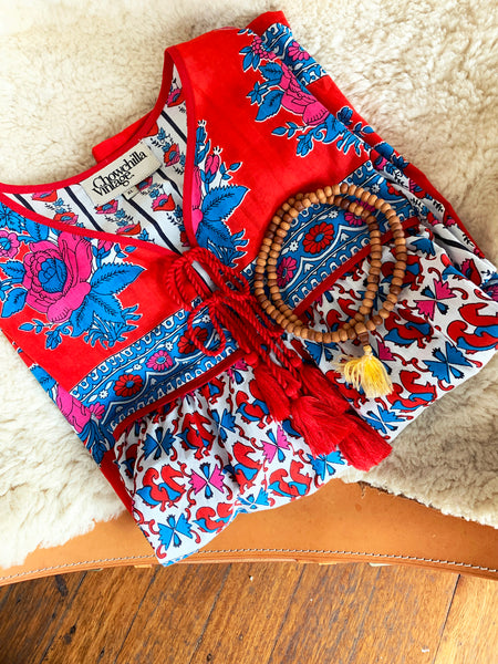 Chowchilla Vintage Indian GYPSET Dress • "Manon" • BACK IN STOCK